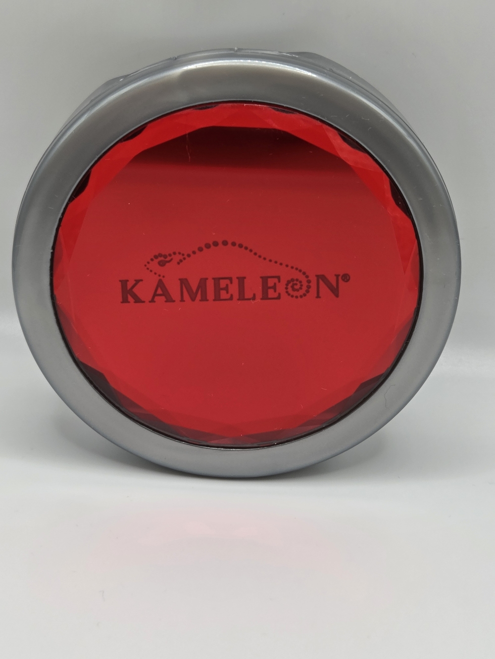 Kameleon Red Crystal Compact Jewelry Box